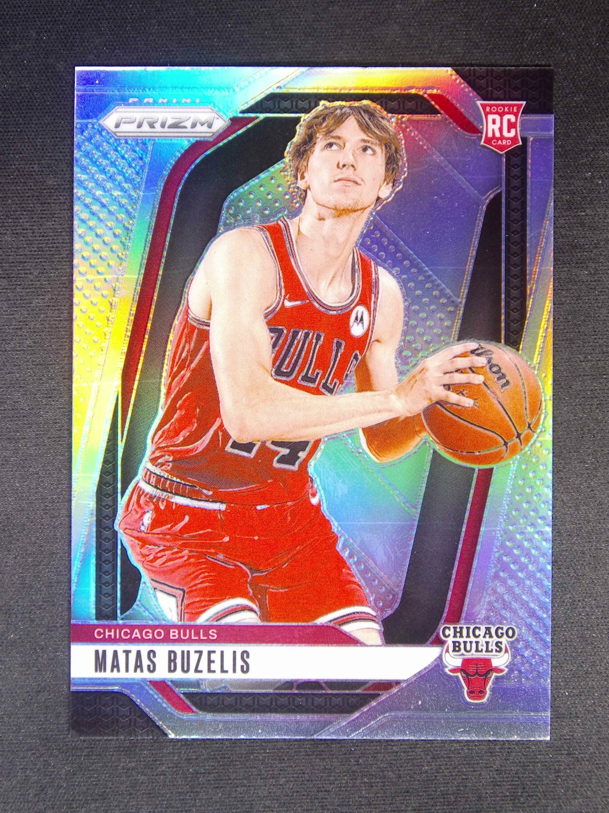 2024-25 Panini Prizm Matas Buzelis #252 RC Rookie Prizm