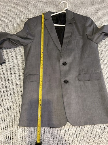 Van Heusen Boys Suit 2 Pcs Sz 18 Gray NEW - Picture 15 of 19