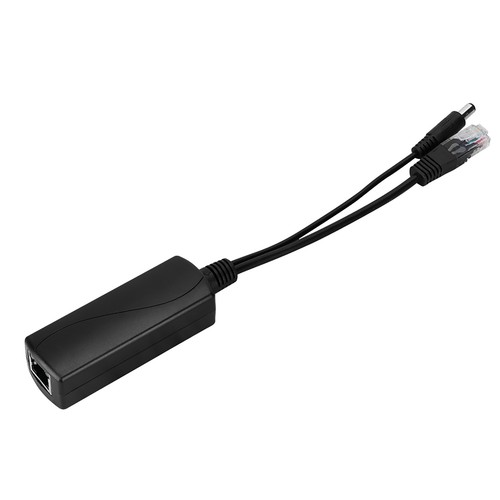 100MHZ POE Splitter Cable Injector Power Supply Module ABS 48V To 12V Blac UTS - Bild 5 von 6