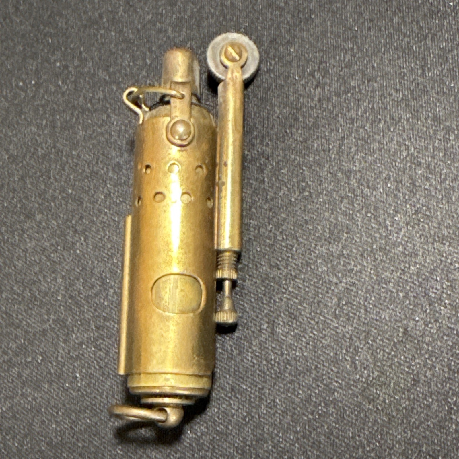 Cigarette Lighter Japan Military Marines Brass
