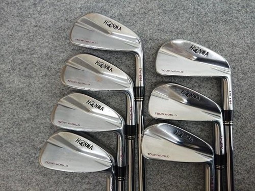 Used Honma Tour World TW-BM irons #4-10 Dynamic Gold 120 S200