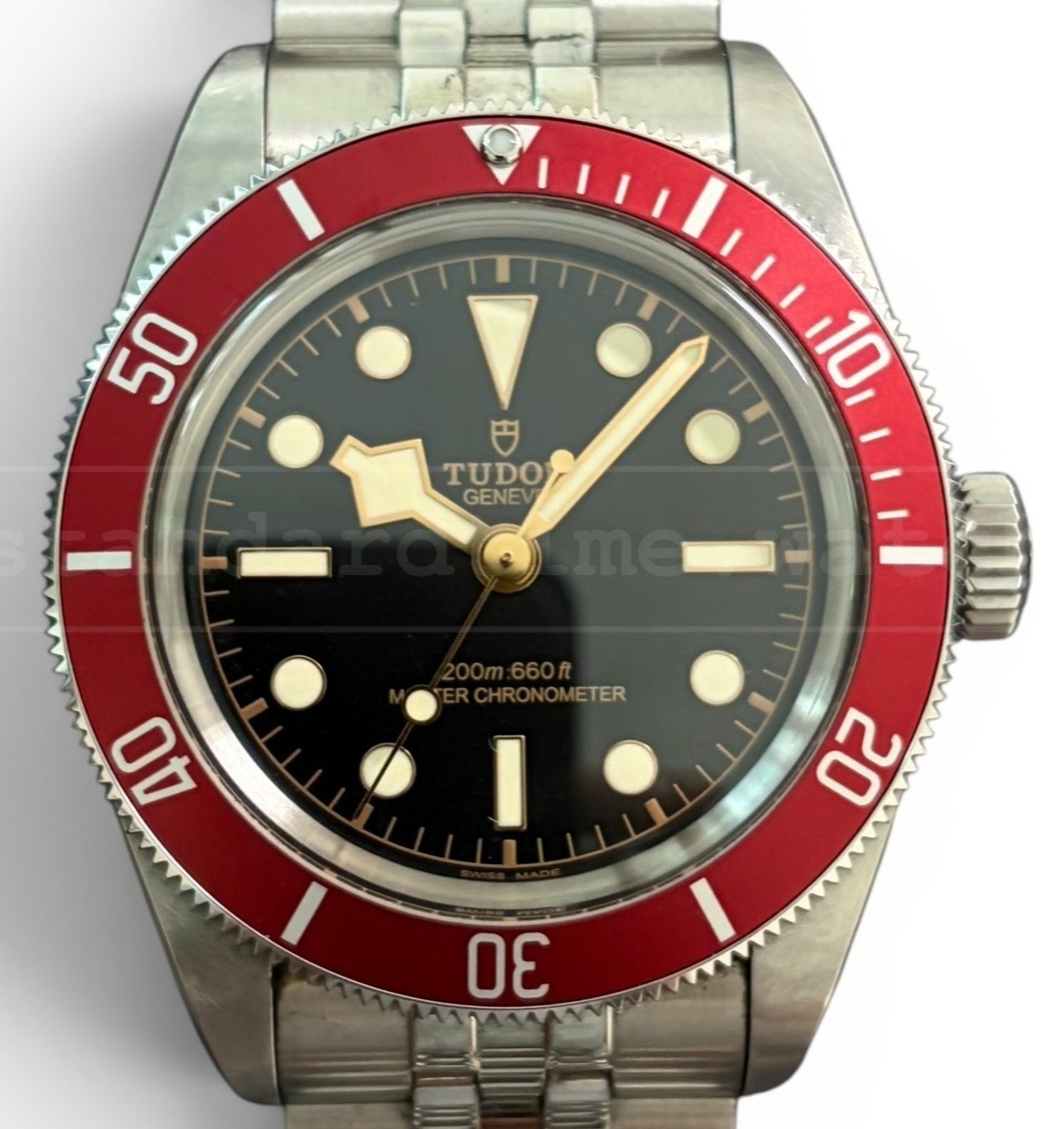 Tudor Black Bay Burgandy Bezel Jubilee