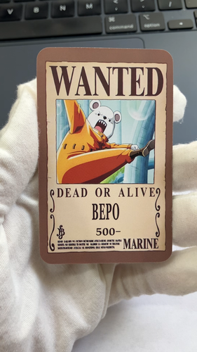 Bepo One Piece Wanted Set ACG Holo Tarjeta Anime Dead or Alive - Vídeo 1 de 1