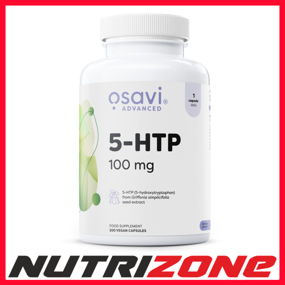 5-HTP, 100mg - 200 vegan caps - Image 2