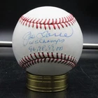Joe Torre Signed Rawlings Baseball Auto Inscribed WS Champs 96 98 99 00 D14212
