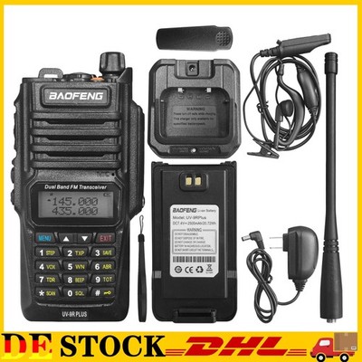 BF UV-9R Plus Walkie Talkie 15W 128CH VHF/UHF Handheld Zwei Wege Radio Satz