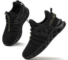 Boys Girls Shoes Non-Slip Tennis Shoes Fashion Lightweight Breathable Sneaker...