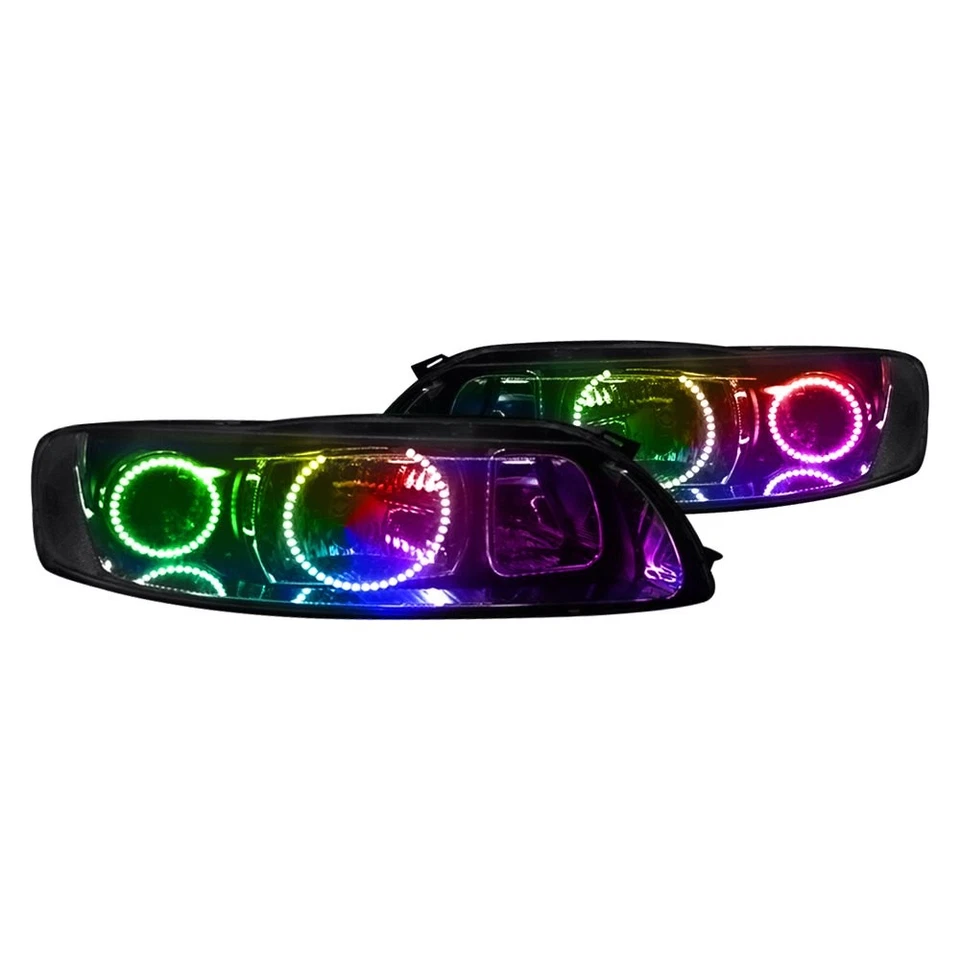 LED Halo Headlights Factory Surface Add On Custom Lights ColorSHIFT 2379-330 Foto 3 de 4