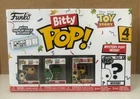 Toy Story Funko Bitty Pop 4 Pack Woody Rex Slinky & Mystery Figure Disney Pixar