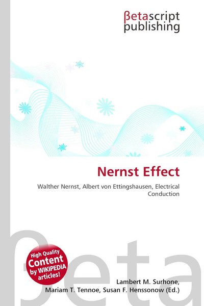Lambert M. Surhone (U. A.) | Nernst Effect | Taschenbuch | Englisch (2026)-image