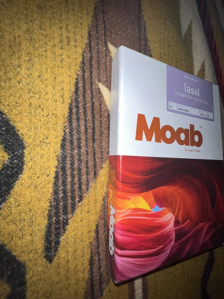 NEW MOAB By Legion Paper Lasal Photo Luster 300 5x7 50 Sheets Single Sided - Image 4 of 4