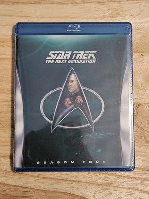 Star Trek: the Next Generation: Season 4 (Blu-ray, 1990) New Sealed 