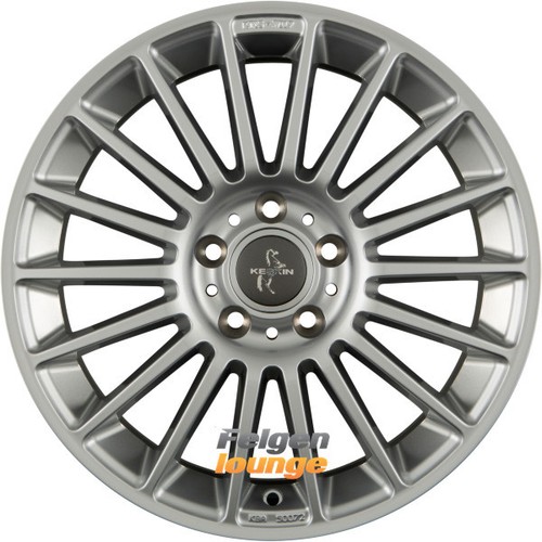 4x KESKIN KT15 SPEED Silver Painted (SL) 8,5x19 ET30 5x112 - Bild 2 von 2