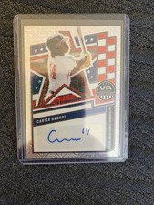 2026 Panini Stars & Stripes Auto Carter Hadnot Mojo Prizm /25