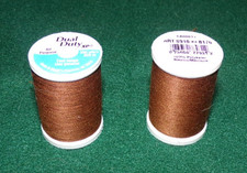 Dual Duty All Purpose Polyester Thread, 250 yards, Coffee 8170 