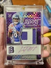 2018 Spectra Lamar Jackson Rookie Patch Auto Purple Power Prizm # /25 Rc Ravens