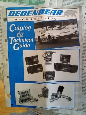 Dedenbear  Catalog And Technical Guide Vintage 1992