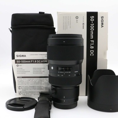 Sigma 50-100mm f/1.8 DC HSM Art Lens for Canon EF Mount APS-C [Near Mint]