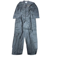 U.S. Military Coveralls Mens 42R Green CWU 27/P Sage Flight Suit Vintage