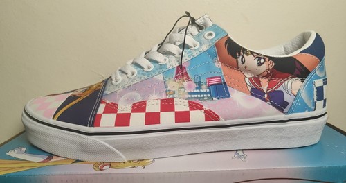 Vans X Sailor Moon Old School Brand New Pretty Guardian Sizes 7,8,9 - Picture 5 of 7