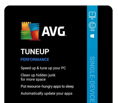 AVG PC TuneUp 2025 - 1 PC - 1 Jahr [Download] - Tune Up Windows Performance