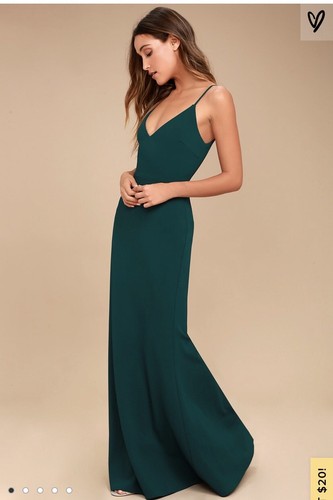 Lulus Emerald Green Formal Dress Size 