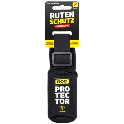 Lieblingsköder Universal Rutenschutz Neopren Einstellbar 1,80m - 3,00m NEW - Bild 1 von 4