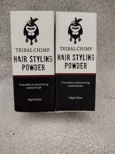 Tribal Chimp Hair Styling Powder Volumizing Matte Finish (2PK) 0.35oz.ea.