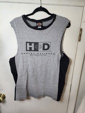 Harley-Davidson Men's Size Large Sleeveless Top Made In USA