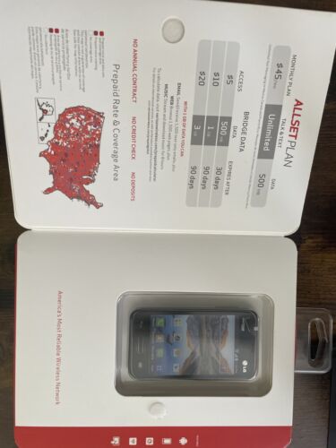 Verizon Unlimited Talk And Text LG 3.5" HVGA display 3.0 MP camera Optimus Zone - Picture 3 of 6