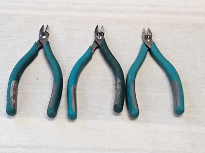 3 Erem Weller Flush Oval Head Side Nipper Cutters Snip Pliers 2422E Jeweler Tool