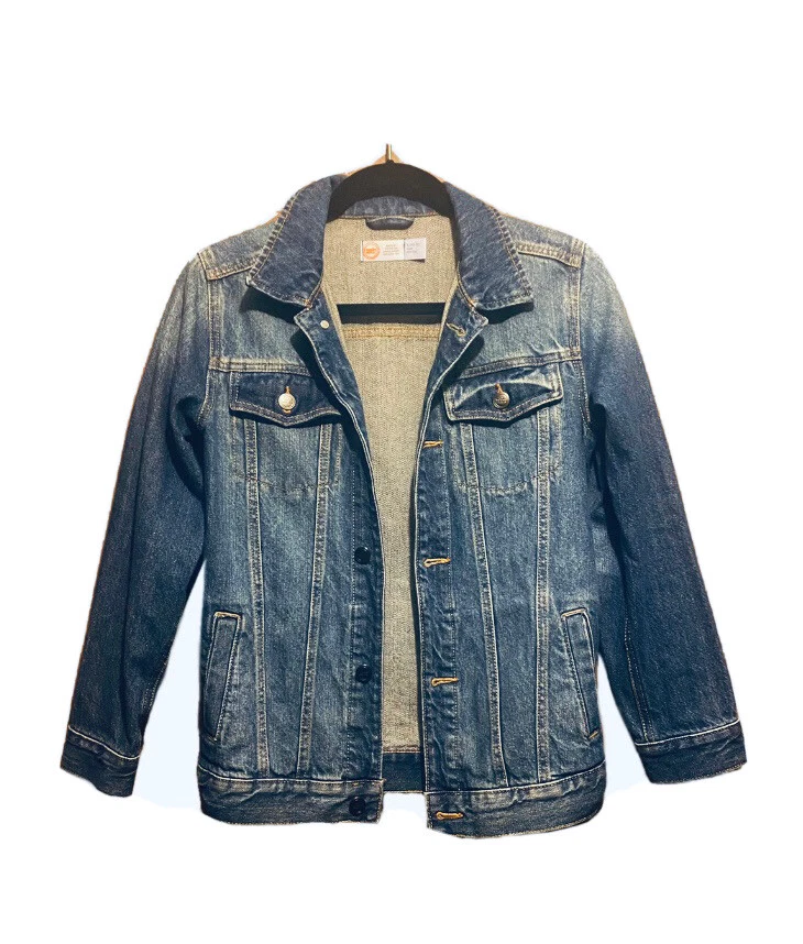 Wonder nation denim best sale jacket