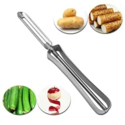 APOLLO Stainless Steel Quality Potato Vegetable Peeler Fruit Spud Swivel Slicer 15cm
