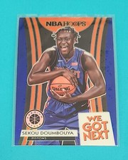 2019-20 Hoops Premium Stock We Got Next Blue #10 Sekou Doumbouya Card 6B