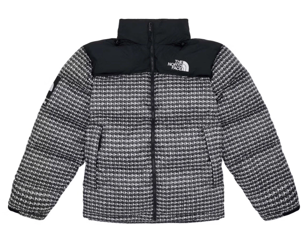 Veste Nuptse cloutée Supreme The North Face taille M noire