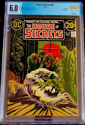 House of Secrets #100 CBCS 6.0 Bernie  Wrightson Cover! Not Cgc - Picture 1 of 2