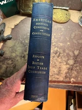 American Industrial Conditions and Competiton 1902 original British Iron Trade