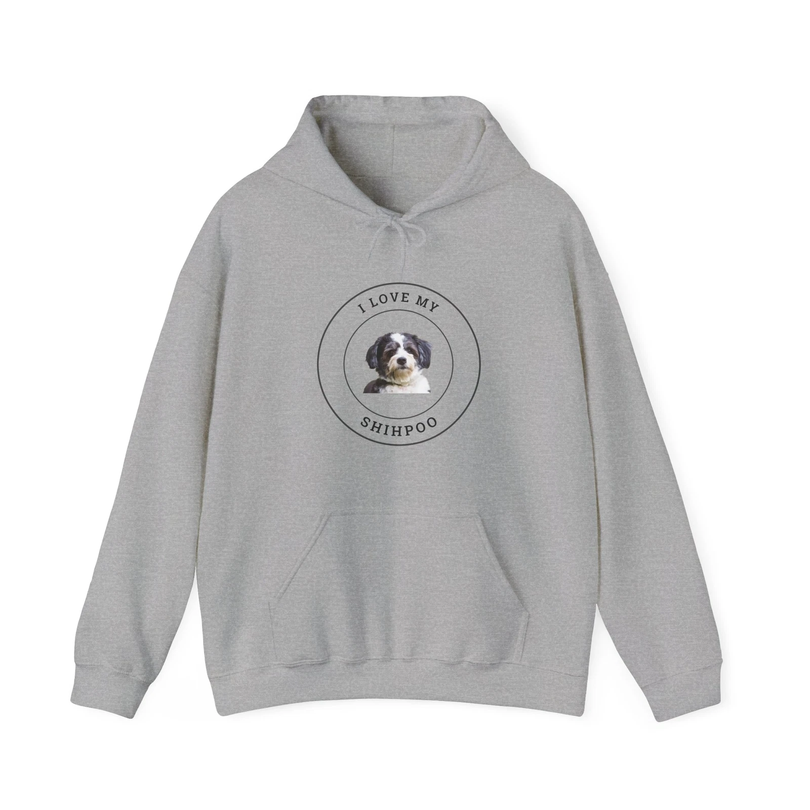 I Love Mixed Breed Personalized Customized Hoodie, Cozy Pet Sweatshirt