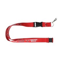 Chicago Bulls Premium Lanyard NEW Key Chain Ring Id Holder Badge Aminco