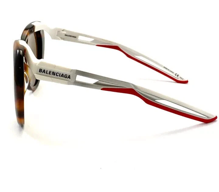 NEW BALENCIAGA BB0024S 002 HAVANA AUTHENTIC SUNGLASSES 58-19 135 JAPAN W/CASE - Image 3 of 4