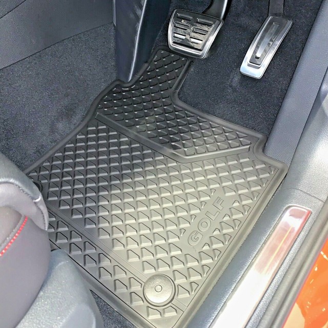 Volkswagen 5g2061502a82v Golf Mk7 Front Rubber Floor Mats Set For