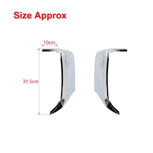 Chrome Front Bumper Decor Cover Trim Guard for Suzuki Jimny 2019-2023 JB64 JB74 - Foto 4 di 13