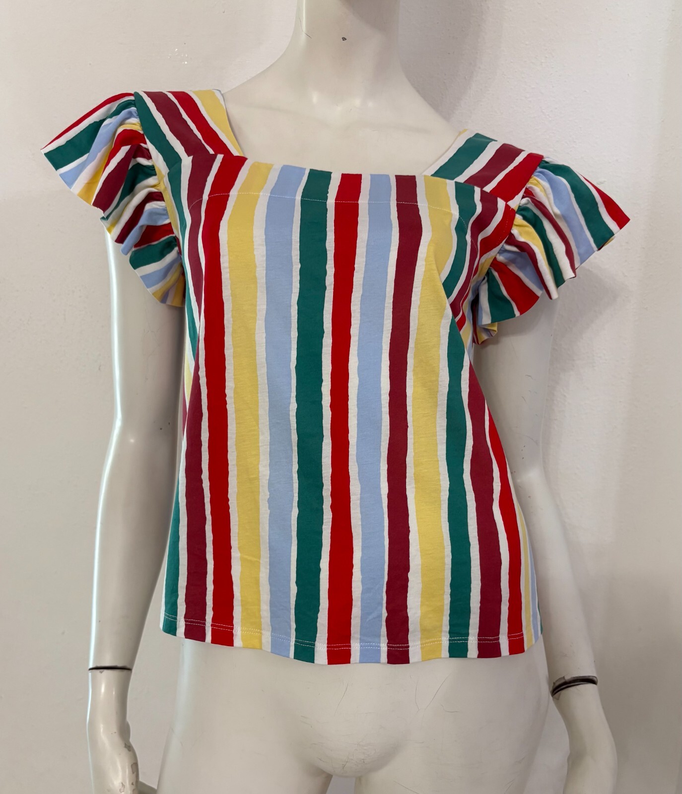 WEEKEND MAX MARA Multicolor Striped Pattern Knit … - image 2