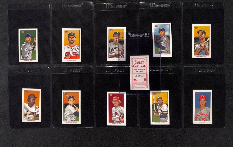 2020 Topps 206 Sweet Caporal Back Wave 1 комплект 1–50 Рут Клементе HOF RC PR 500 - Изображение 2 из 4