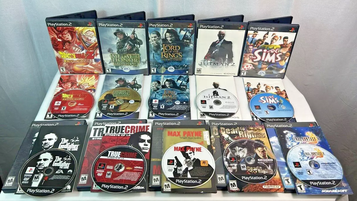 Lot of 10 Playstation PS2 Games!