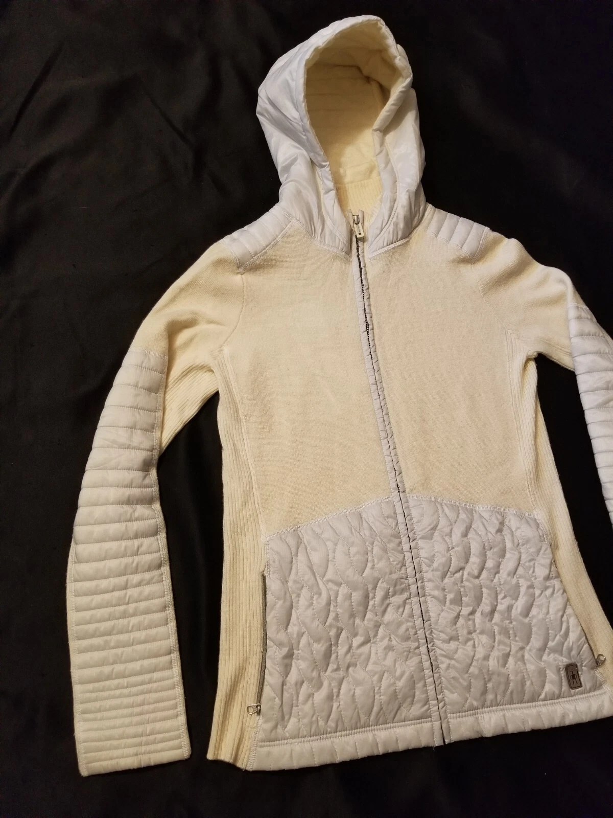 smartwool intraknit merino puffer hybrid full zip hoody jacket