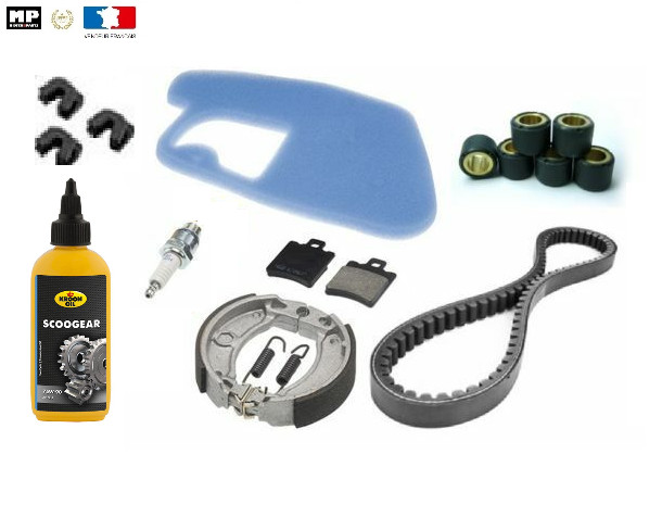 Pack entretien MBK 50 Booster après 2004 kit révision complet 8 pièces