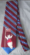 Vintage Coca Cola Polar Bear Neck Tie--Men's--55 inch