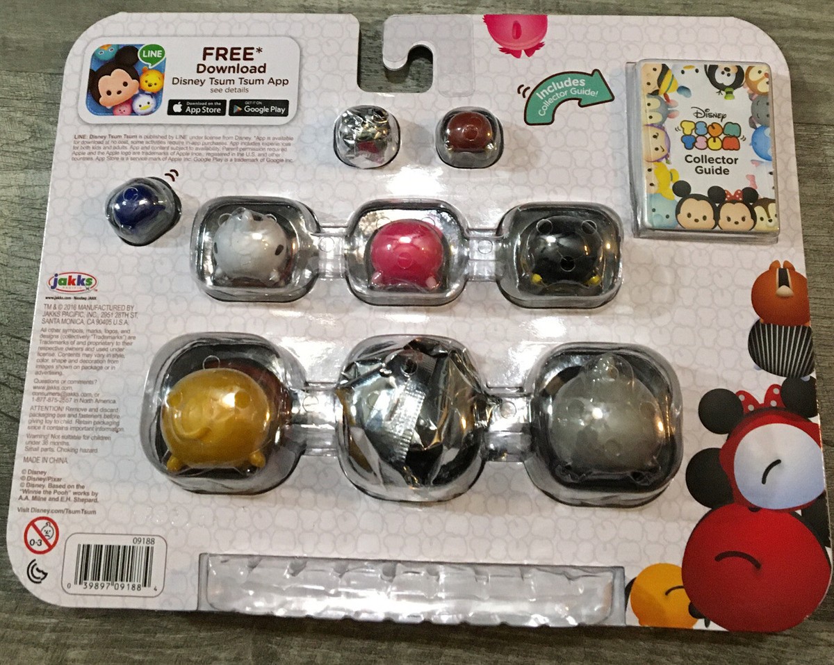 Disney TSUM TSUM ~ Series 4 GOGO PIGLET LUCKY SVEN SNEEZY SADNESS