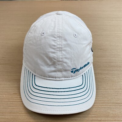 Taylormade Golf Hat Mens Strap Back White Dalhousie 2002 TMax Gear Dad Cap Sport